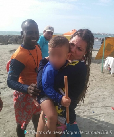 17 rescates en playas este domingo, Alcohol y descuido de niños, las imprudencias más comunes